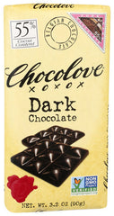 CHOCOLOVE - Dark Chocolate Bar 3.2OZ ( Pack of 12)