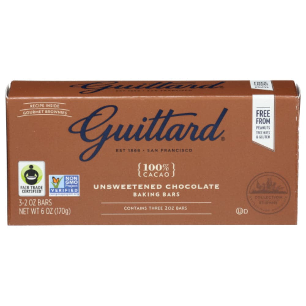 Guittard - Baking Bars 100% Unsweetened Chocolate