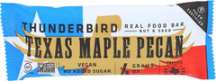 THUNDERBIRD - Real Food Bar Texas Maple Pecan 1.7OZ ( Pack of 12)