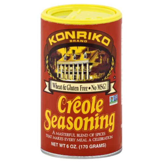 KONRIKO - Seasoning Creole 6OZ ( Pack of 6)
