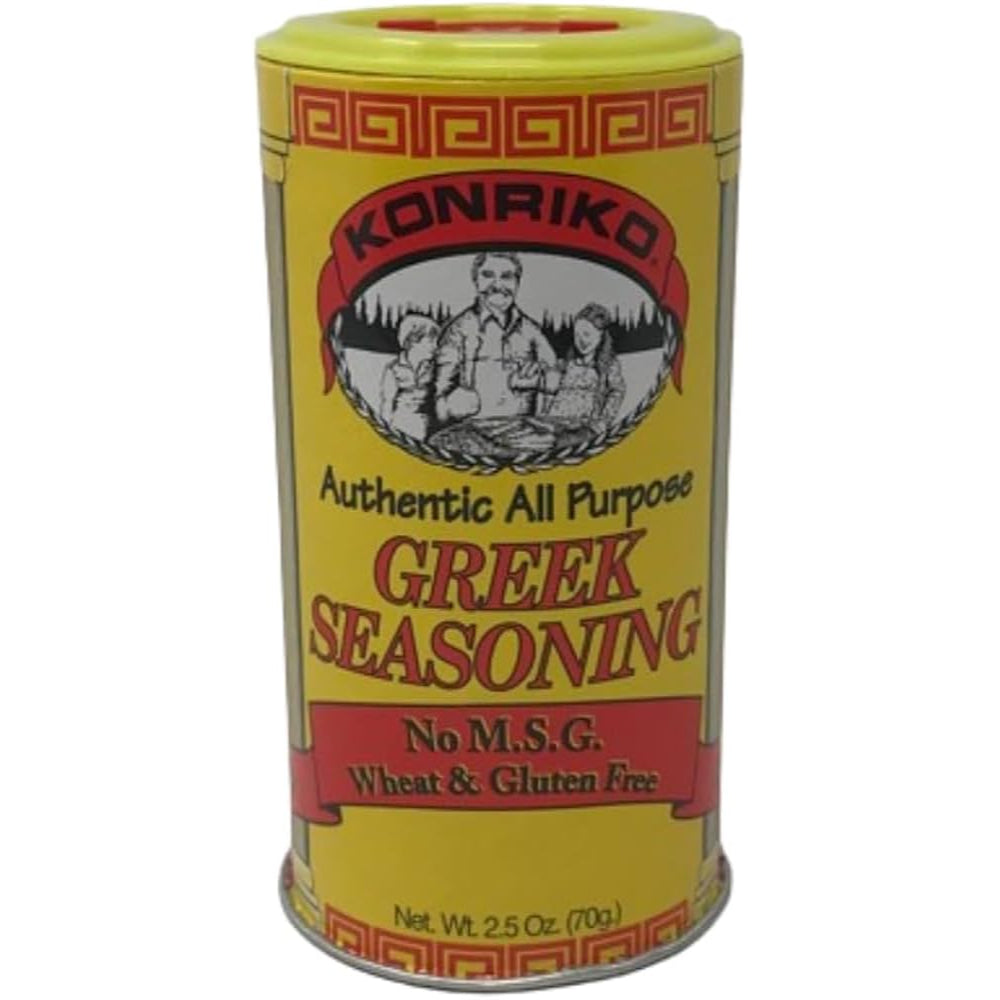 KONRIKO - Greek Seasoning 2.5OZ ( Pack of 6)