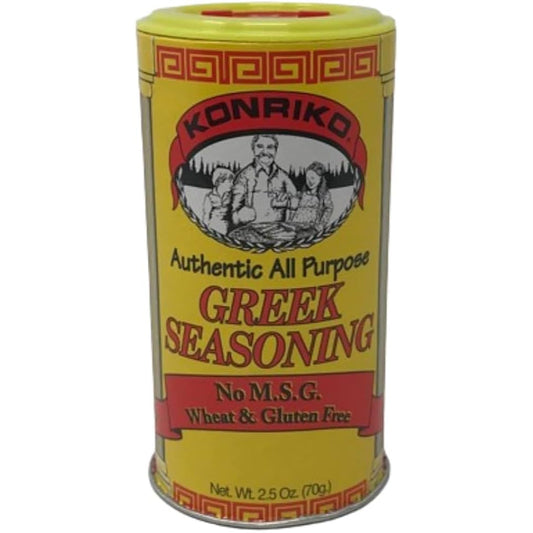 KONRIKO - Greek Seasoning 2.5OZ ( Pack of 6)