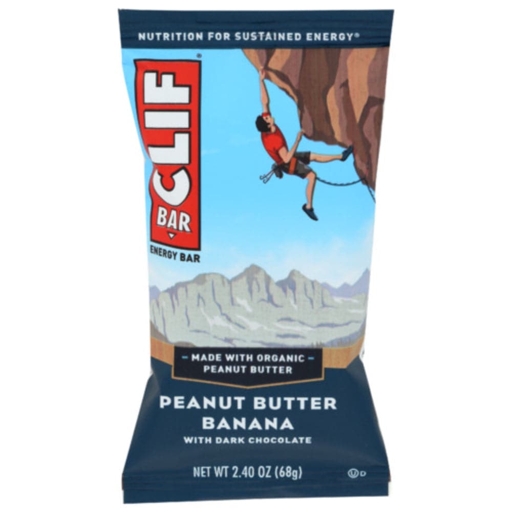 CLIF BAR - Peanut Butter Banana with Dark Chocolate