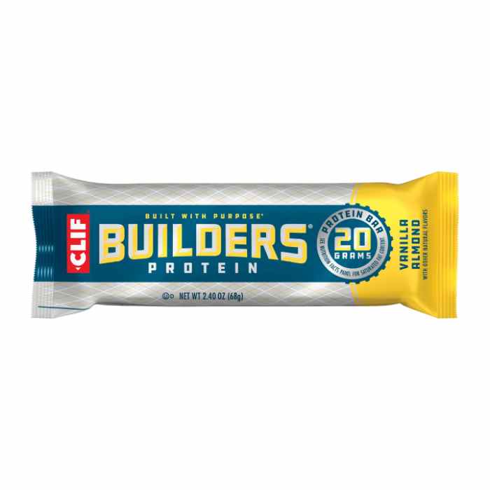 CLIF BUILDER - Bar Vanilla Almond 2.4OZ ( Pack of 12)