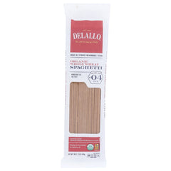 DeLallo - Organic Whole Wheat Spaghetti Pasta