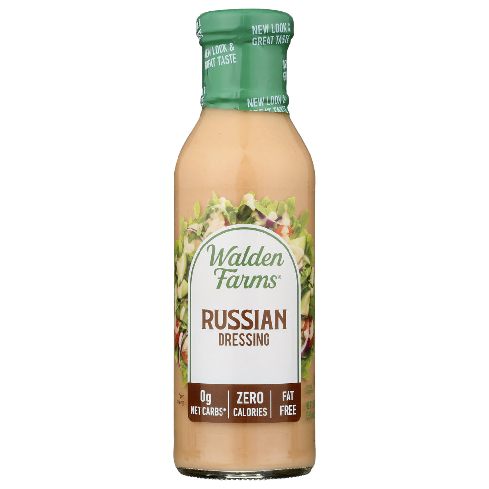 WALDEN FARMS - Russian Salad Dressing 12FO ( Pack of 6)