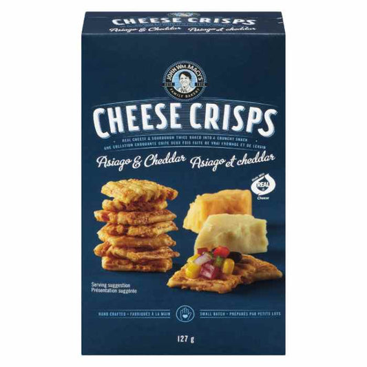 MACYS - Asiago Cheddar Cheese Crisps 4.5OZ ( Pack of 6)
