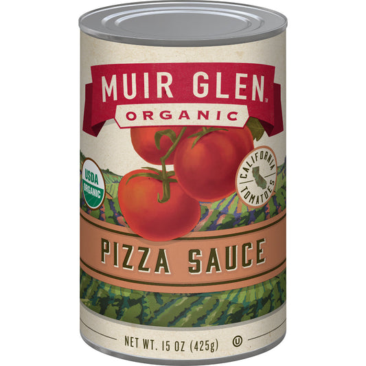 MUIR GLEN - Organic Pizza Sauce 15OZ ( Pack of 12)