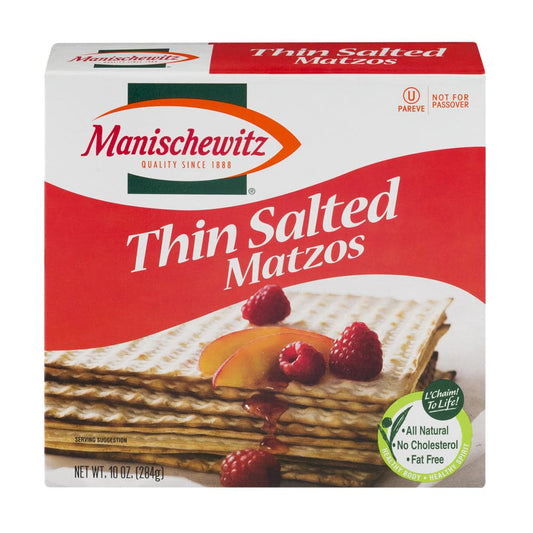 Manischewitz - Thin Salted Matzos, 10 Oz