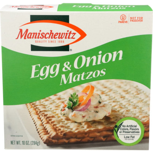 Manischewitz - Egg & Onion Matzos, 10 oz