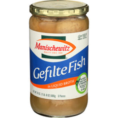 Manischewitz - Gefilte Fish in Liquid Broth, 24 Oz