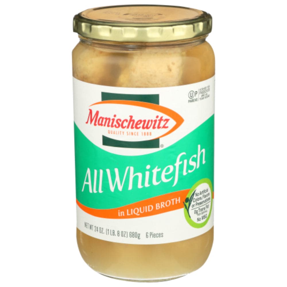 Manischewitz - All Whitefish Fish Non-Jellied, 24 Oz