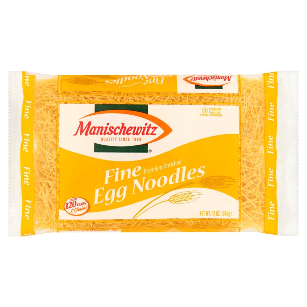 Manischewitz - Fine Premium Enriched Egg Noodles, 12 Oz