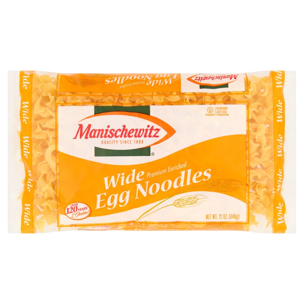 Manischewitz - Wide Premium Enriched Egg Noodles, 12 Oz