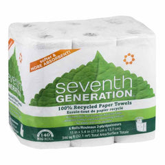 SEVENTH GENERAT - Paper Towels 6-Roll Pack 1EA ( Pack of 4)