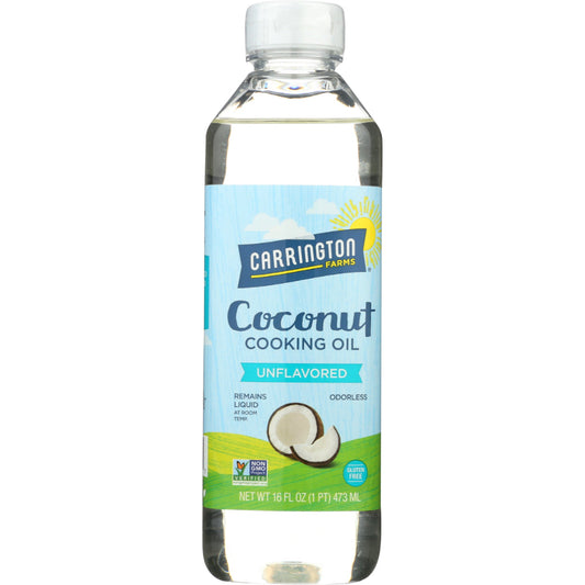 CARRINGTON FARM - Oil Coconut Cooking Original 16FO ( Pack of 6)