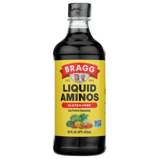 BRAGG - Liquid Aminos Gluten Free 16OZ ( Pack of 1)