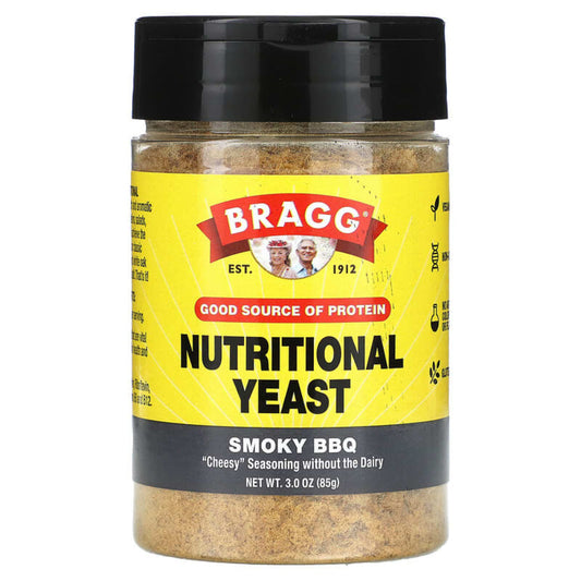 BRAGG - Nutritional Yeast Smoky BBQ 3OZ ( Pack of 1)