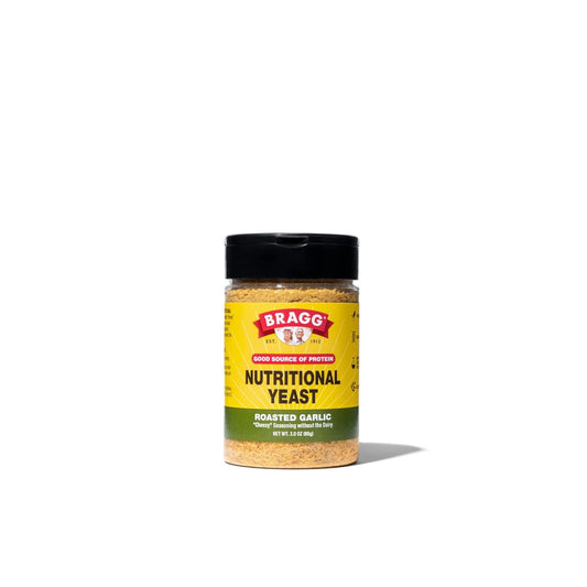 BRAGG - Nutritional Yeast Seasoning Roasted Garlic 3OZ ( Pack of 1)
