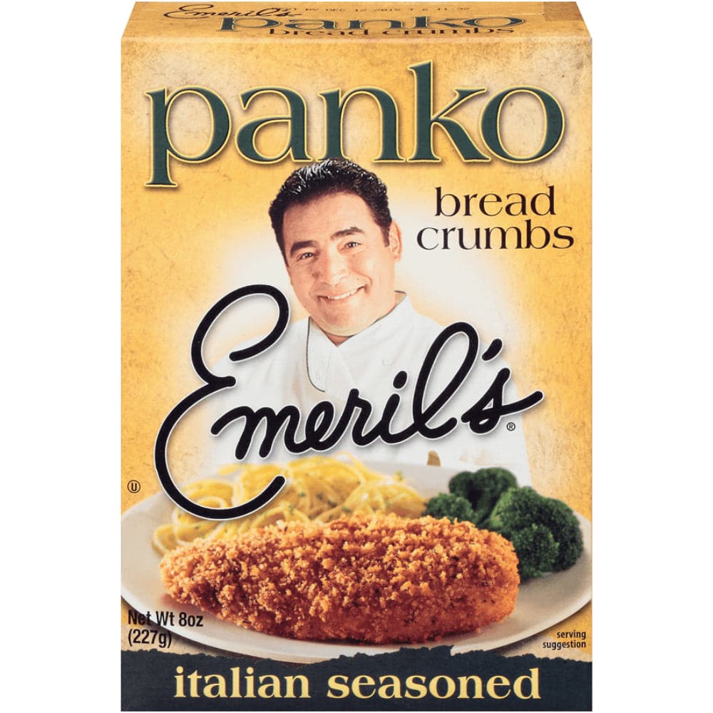 Emeril's- Italian Seasoned Panko Bread Crumbs 8 OZ - (Pack of 6)