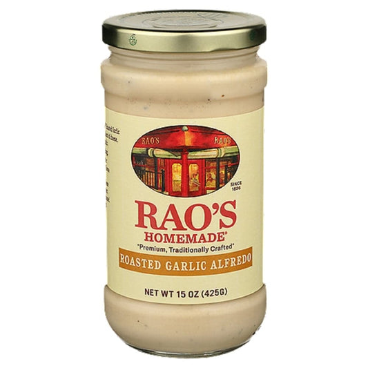 Rao's - Homemade Roasted Garlic Alfredo Sauce 15 OZ - (Pack of 6)