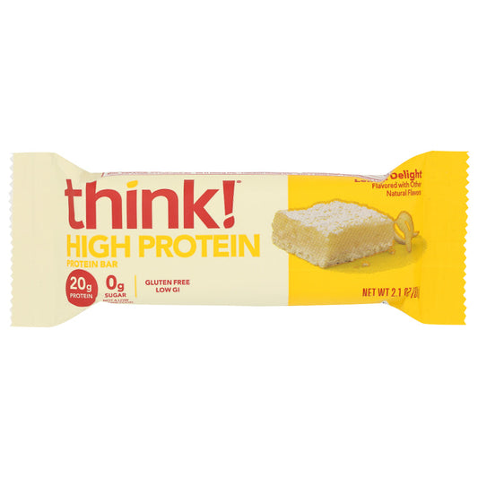 THINK! - Lemon Delight High Protein Bar 2.1OZ ( Pack of 10)
