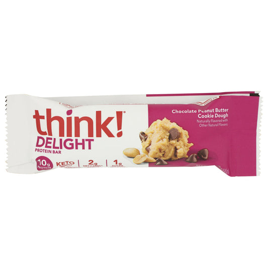 THINK! - Peanut Butter Cookie Delight Bar 1.2OZ ( Pack of 10)