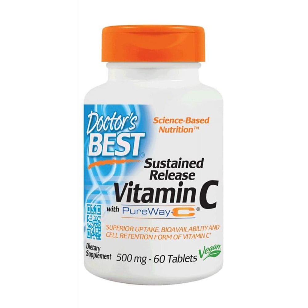 Doctor's Best - Sustained Release Vitamin C with PureWay-C 500 mg