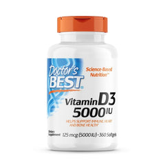 Doctor's Best - Vitamin D3 5000 IU