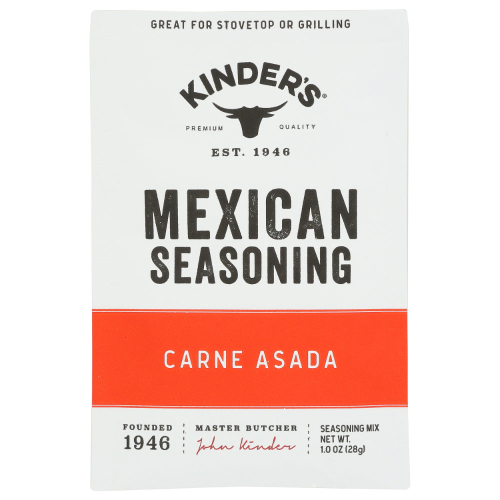 KINDERS - Carne Asada Seasoning 1OZ ( Pack of 15)