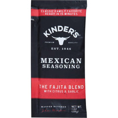 KINDERS - Fajita Blend Seasoning 1OZ ( Pack of 15)