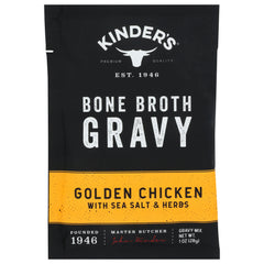 KINDERS - Bone Broth Gravy Golden Chicken Sea Salt & Herbs 1OZ ( Pack of 15)