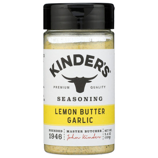 KINDERS - Lemon Butter Garlic Seasoning 5.6OZ ( Pack of 6)
