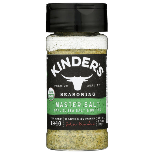 KINDERS - Organic Master Salt Seasoning 2.75OZ ( Pack of 8)