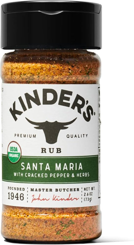 KINDERS - Rub Santa Maria Organic 2.6OZ ( Pack of 8)