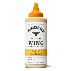 KINDERS - Garlic Parmesan Wing Sauce & Dip 12.7OZ ( Pack of 6)