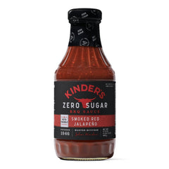 Kinder's - Organic Smoked Red Jalapeno BBQ Sauce 17.5 OZ - (Pack of 6)