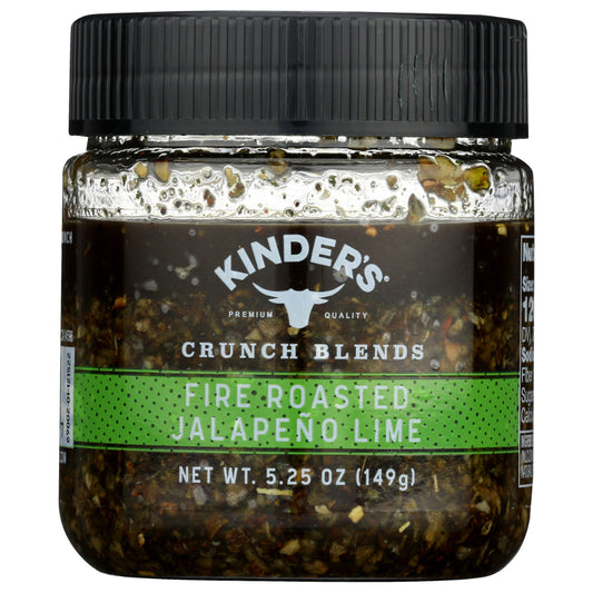 KINDERS - Fire Roasted Jalapeno Lime Crunch Blends 5.25OZ ( Pack of 6)