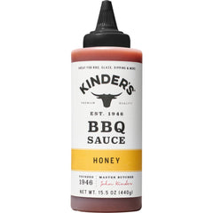 Kinders - Bbq Sauce Honey Squeeze 15.5 FO - Pack of 6