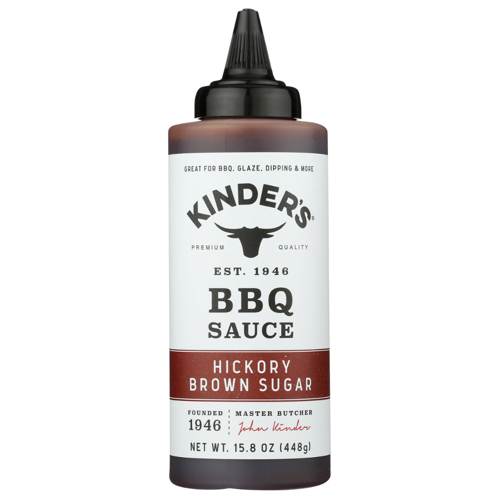 KINDERS - Hickory Brown Sugar BBQ Sauce 15.8OZ ( Pack of 6)