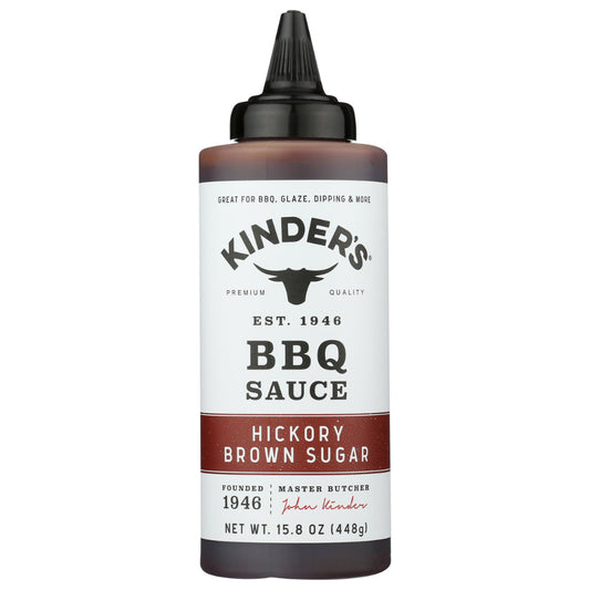 KINDERS - Hickory Brown Sugar BBQ Sauce 15.8OZ ( Pack of 6)