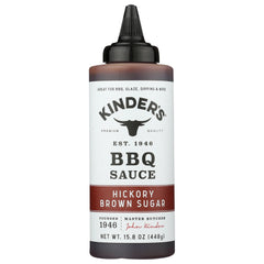 KINDERS - Hickory Brown Sugar BBQ Sauce 15.8OZ ( Pack of 6)