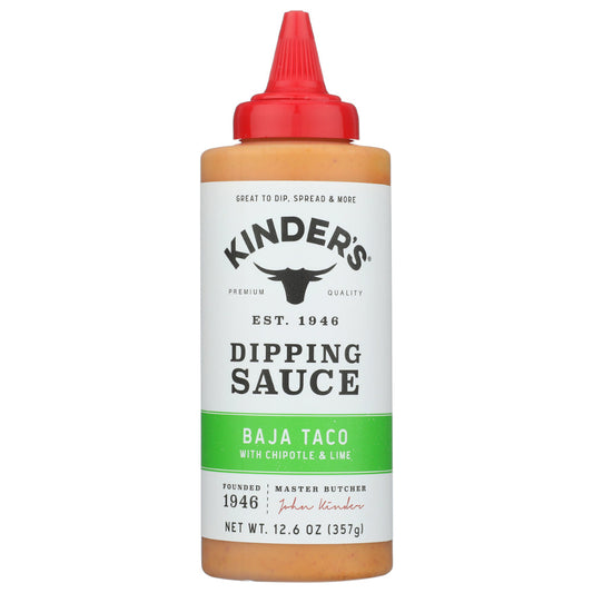 KINDERS - Baja Taco Dipping Sauce 12.6OZ ( Pack of 6)