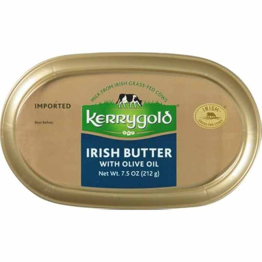 KERRYGOLD - Butter with Olive Oil 7.5OZ ( Pack of 12)
