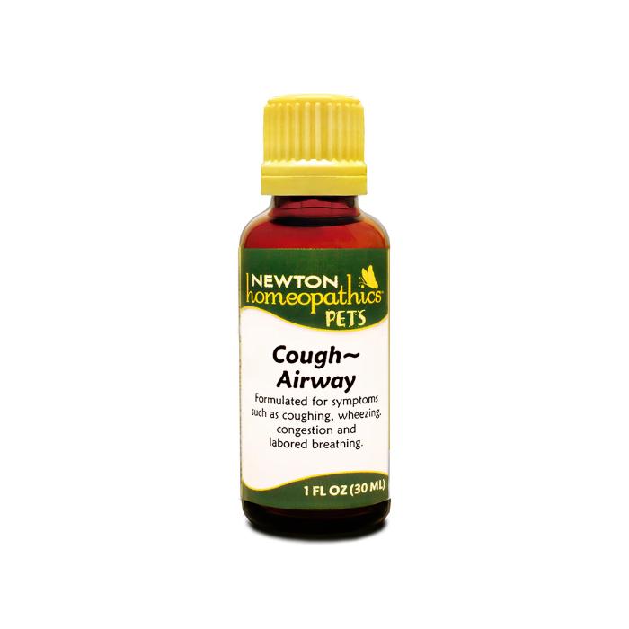 NEWTON HOMEOPAT - Cough & Airway Homeopathic Remedy 1OZ ( Pack of 1)