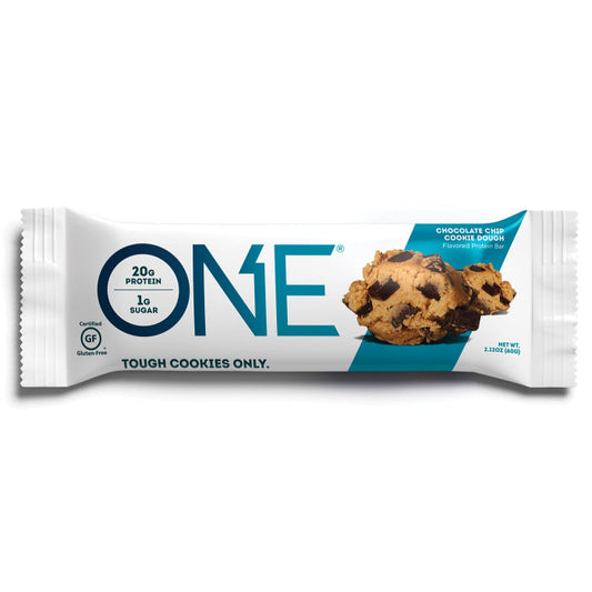 ONEBAR - Protein Bar - Chocolate Chip Cookie Dough 10oz, (Pack of - 6 )