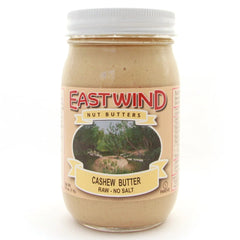 EAST WIND - Nut Butter Cashew Raw 16OZ ( Pack of 6)