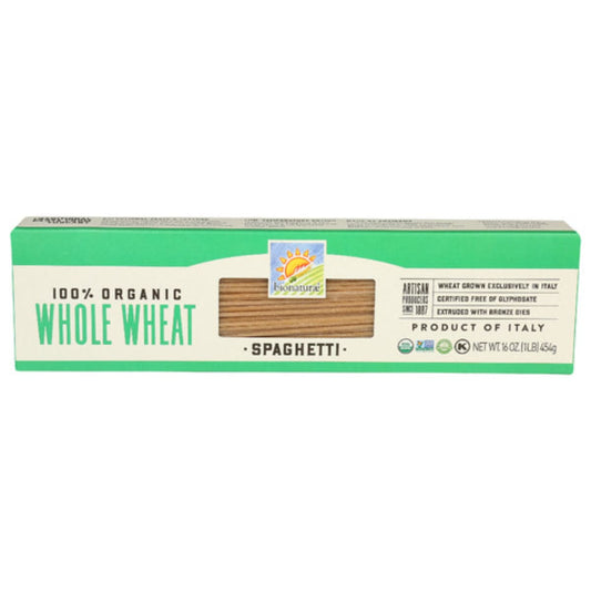 Bionaturae - Organic Whole Wheat Spaghetti Pasta 16 OZ - Pack of 1