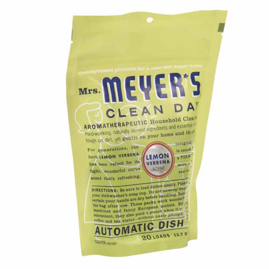 MRS MEYERS CLEA - Clean Day Automatic Dishwasher Packs Lemon Verbena 12.7OZ ( Pack of 6)