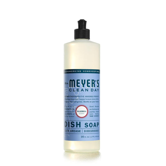 MRS MEYERS CLEA - Bluebell Dish Soap 16OZ ( Pack of 6)